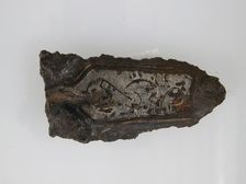 Counter Plate of a Belt Buckle, Frankish, 7th century. Creator: Unknown