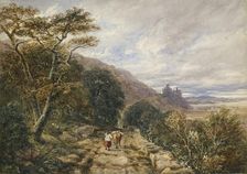 Country Track leading to Harlech Castle, 1842. Artist: David Cox the elder