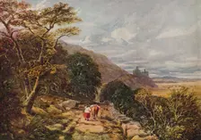 Country Track leading to Harlech Castle, 19th century, (1938). Artist: David Cox the elder