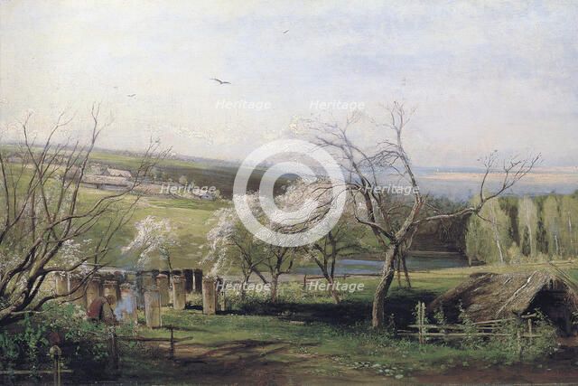 Country View', 1867. Creator: Savrasov, Alexei Kondratyevich (1830-1897).