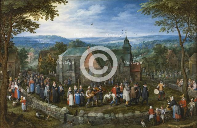 Country Wedding, 1612. Creator: Jan Brueghel the Elder.