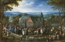 Country Wedding, 1612. Creator: Jan Brueghel the Elder