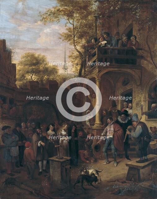 Country Wedding, 1649. Creator: Jan Steen.