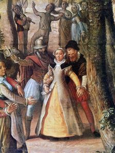 Country Celebration (detail), 1563. Artist: Joachim Beuckelaer
