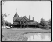 Country club, Grosse Pointe Farms [sic], between 1890 and 1901. Creator: Unknown