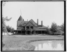 Country club, Grosse Pointe Farms [sic], between 1890 and 1901. Creator: Unknown