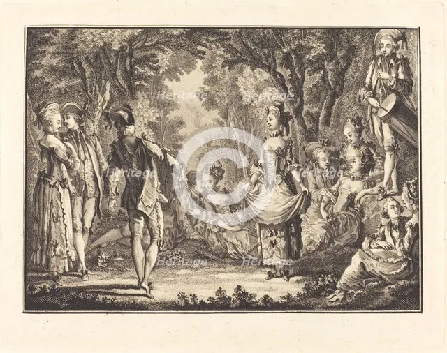 Country Dance. Creators: Joseph de Longueil, Charles Eisen.