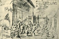 Country dance, mid-late 17th century, (1943). Creator: David Teniers II