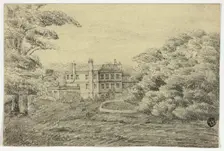 Country Estate with Mansion, n.d. Creator: Unknown