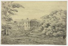 Country Estate with Mansion, n.d. Creator: Unknown