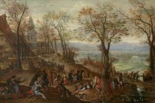 Country Fair, 1596. Creator: Pieter Stevens