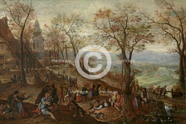 Country Fair, 1596. Creator: Pieter Stevens.