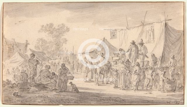 Country Fair, 1653. Creator: Jan van Goyen.