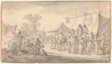 Country Fair, 1653. Creator: Jan van Goyen