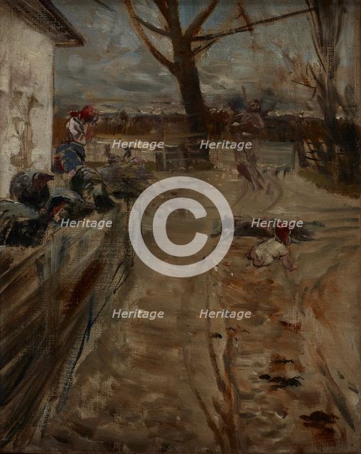 Country Farm, between 1907-1911. Creator: Jacek Malczewski.