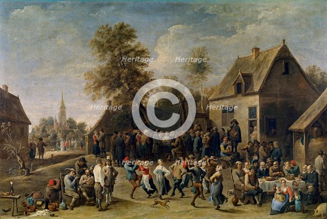 Country Feast, 1647. Creator: David Teniers II.