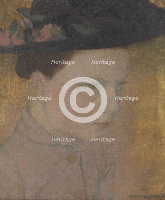 Country Girl, 1913. Creator: Van de Woestyne, Gustave (1881-1947).