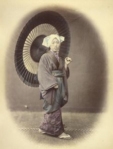 Country Girl in Out-Door, or Traveling Costume, 1866-1867. Creator: Felice Beato