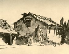 Country House mid 18th century, (1928). Artist: Giovanni Battista Tiepolo