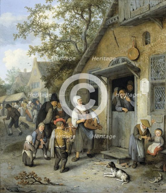 Country Kermis, 1680-1704. Creator: Cornelis Dusart.