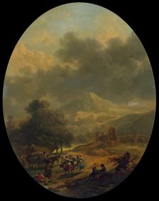 Country Landscape, 1776. Creator: Nicolas Antoine Taunay