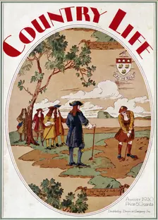 Country Life magazine cover, August 1930. Creator: Unknown
