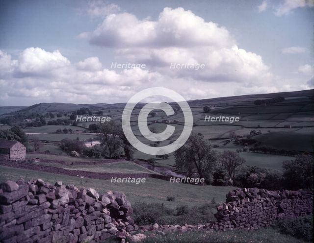 Country near Crackpot Moor, Swaledale, North Riding of Yorkshire, c1955. Creator: Arthur Charles Kirby Ware.