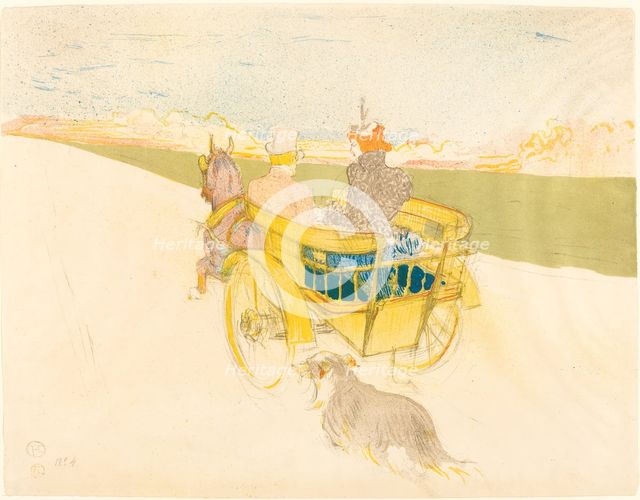 Country Outing (Partie de campagne), 1897. Creator: Henri de Toulouse-Lautrec.