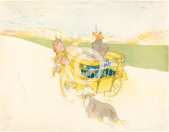 Country Outing (Partie de campagne), 1897. Creator: Henri de Toulouse-Lautrec.
