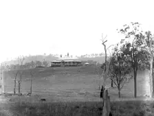 Country Queenslander house, possibly Canungra Coomera region, 1888. Creator: Robert Augustus Henry L'Estrange