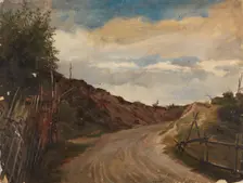 Country Road, 1844. Creator: Adolph Tidemand