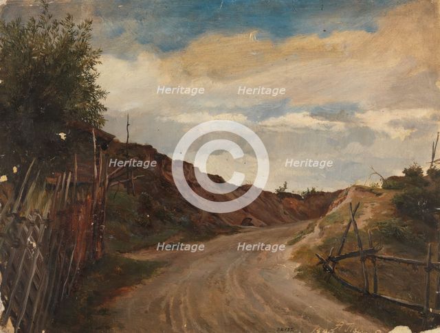 Country Road, 1844. Creator: Adolph Tidemand.