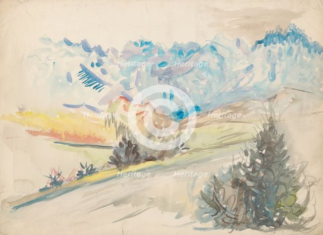 Country road, 1935-1944. Creator: Arnold Peter Weisz-Kubincan.
