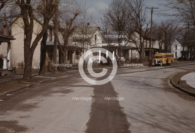 Country school near Portsmouth, Ohio, 1942 or 1943. Creator: John Vachon.