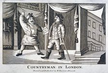 Countryman in London c1800. Artist: Anon