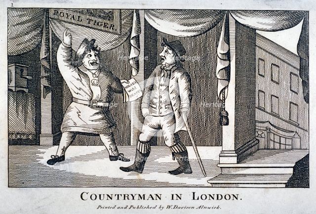 'Countryman in London', c1800. Artist: Anon