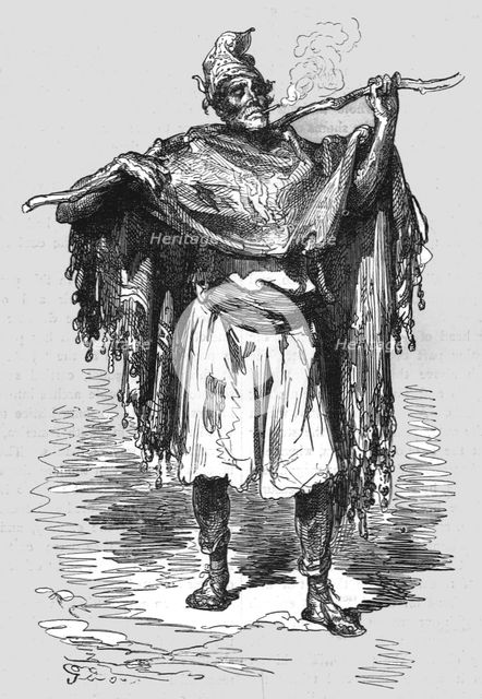 'Countryman of the Neighbourhood of Seville; An Autumn Tour in Andalusia', 1875. Creator: Gustave Doré.