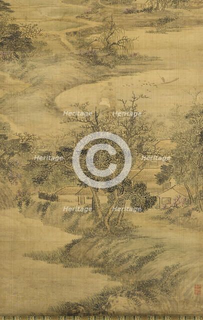 Countryside, 1742. Creator: Zhang Xu.