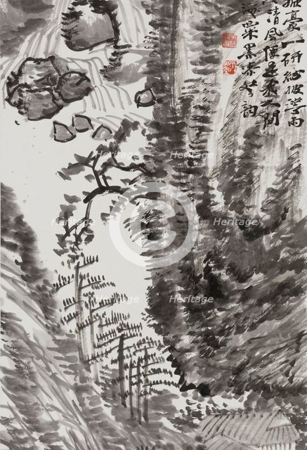 Countryside, 1926. Creator: Yao Hua.