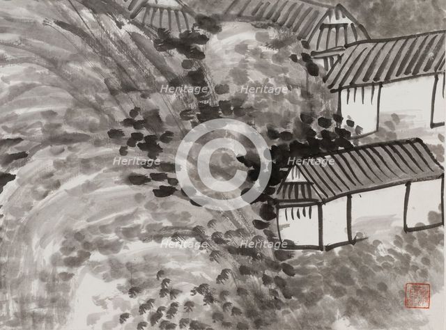 Countryside, 1926. Creator: Yao Hua.