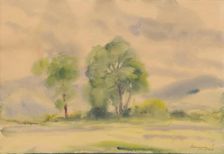 Countryside, 1928. Creator: Zolo Palugyay