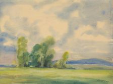 Countryside, 1929. Creator: Zolo Palugyay