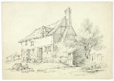 Countryside Cottage, 1824. Creator: Paul Sandby Munn