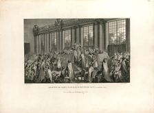 Coup of 18 Brumaire, 1800. Creator: Helman, Isidore Stanislas (1743-1806/9)