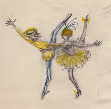 Couple dancing, c1950. Creator: Shirley Markham
