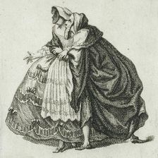 Couple in Masquerade, 18th century. Creator: Unknown