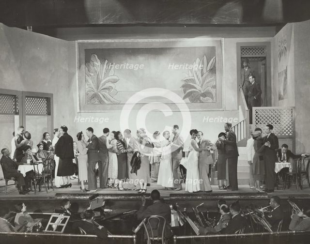 Couples dancing in Chick Turner's Cabaret: Act II, 1937. Creator: Unknown.