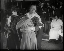 Couples Dancing Whilst Half Asleep in a Marathon Dance Contest, 1926. Creator: British Pathe Ltd