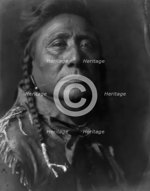 Coups Well Known-Apsaroke, c1908. Creator: Edward Sheriff Curtis.