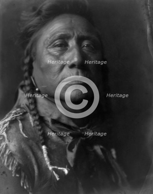 Coups Well Known-Apsaroke, c1908. Creator: Edward Sheriff Curtis.